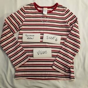 Gymboree striped size 6 tshirt